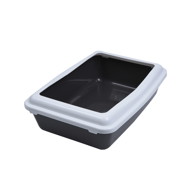 Semi-clausa parva Cat Litter Box sine Cover Pet Cat Toilet